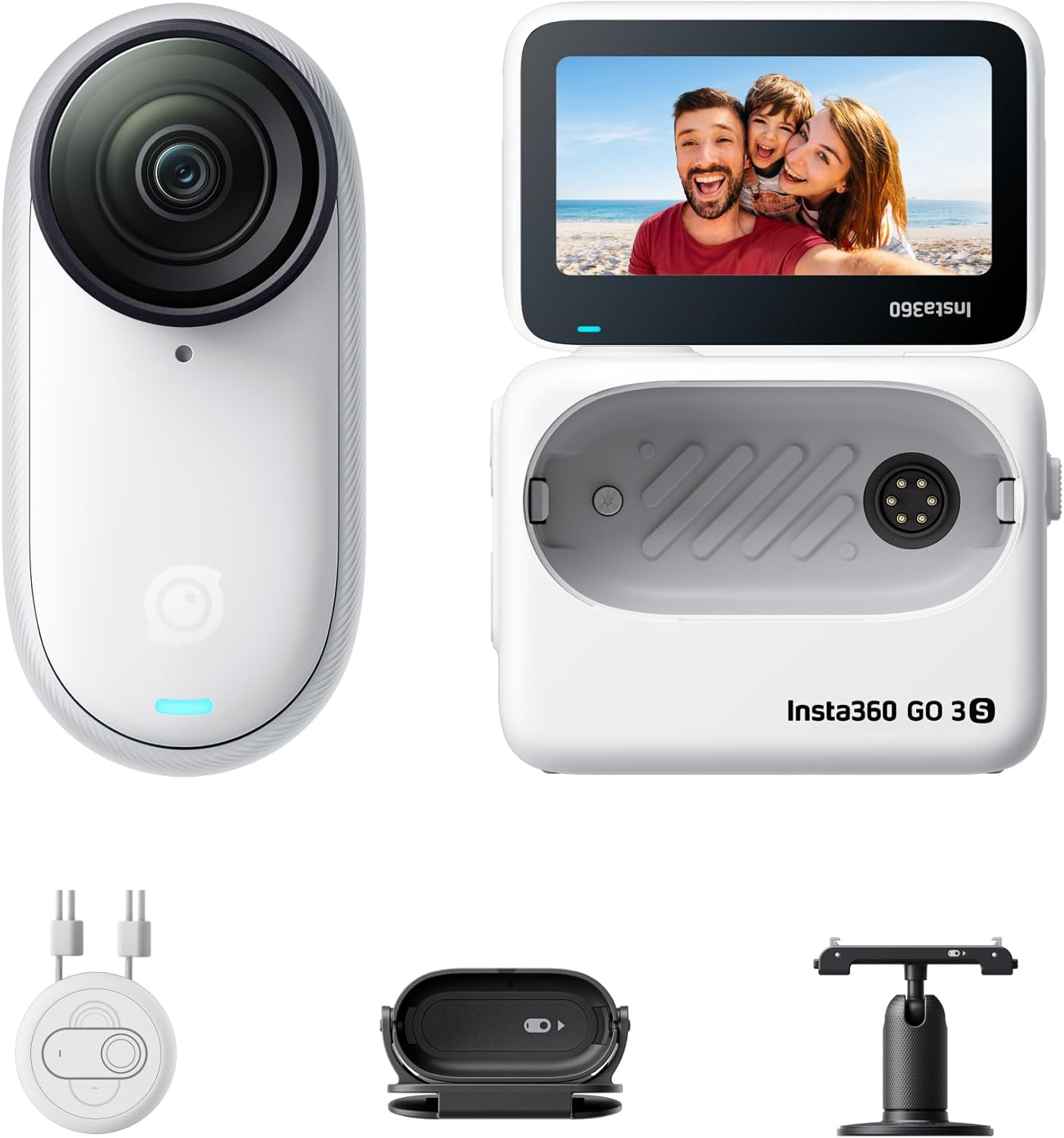 Insta360 Vlogカメラ GO 3S通常盤 128GBのレンタル