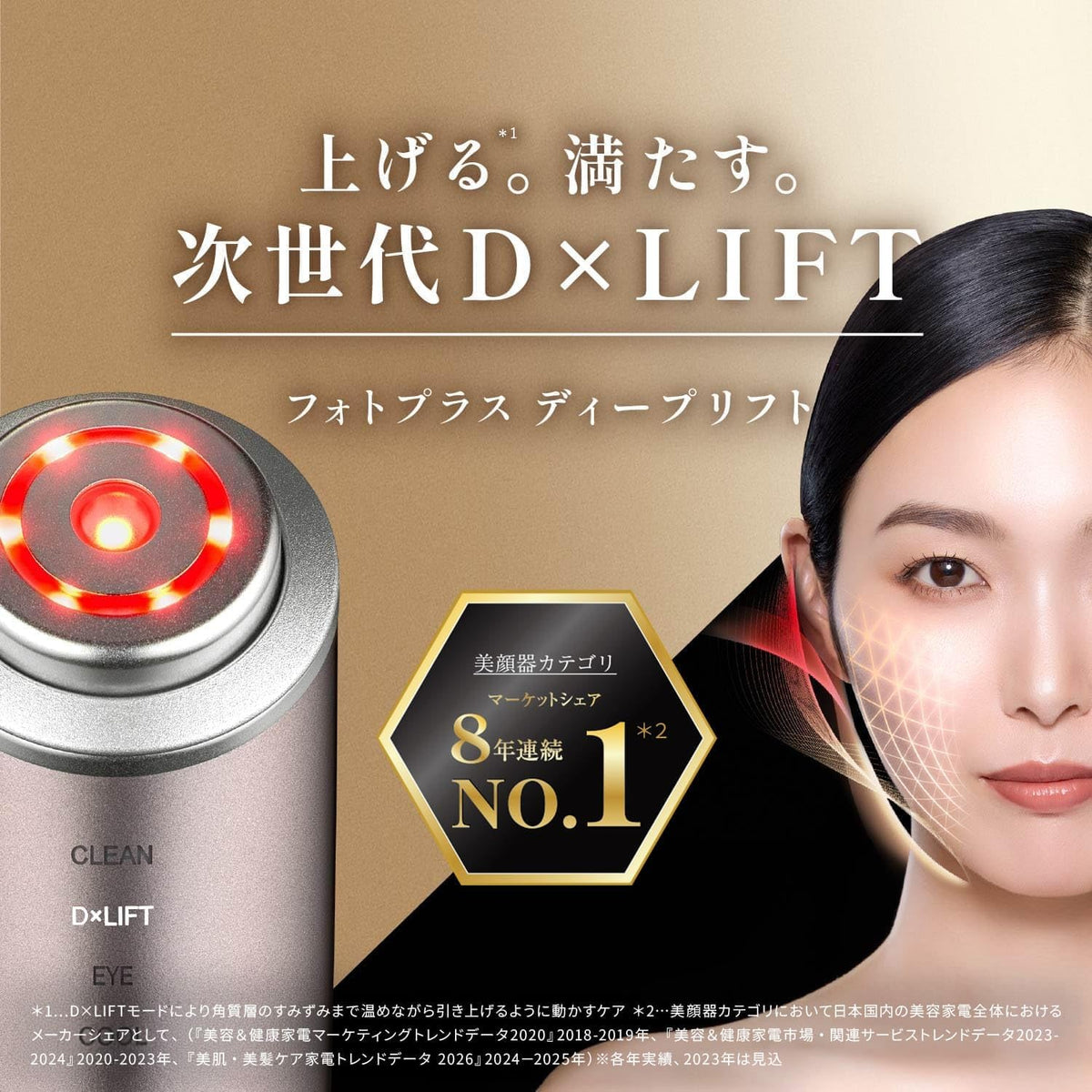 ヤーマン 美顔器 フォトプラス ディープリフトのレンタル