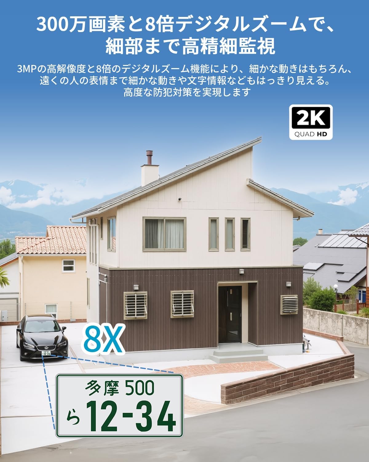 ieGeek 防犯カメラ S7のレンタル