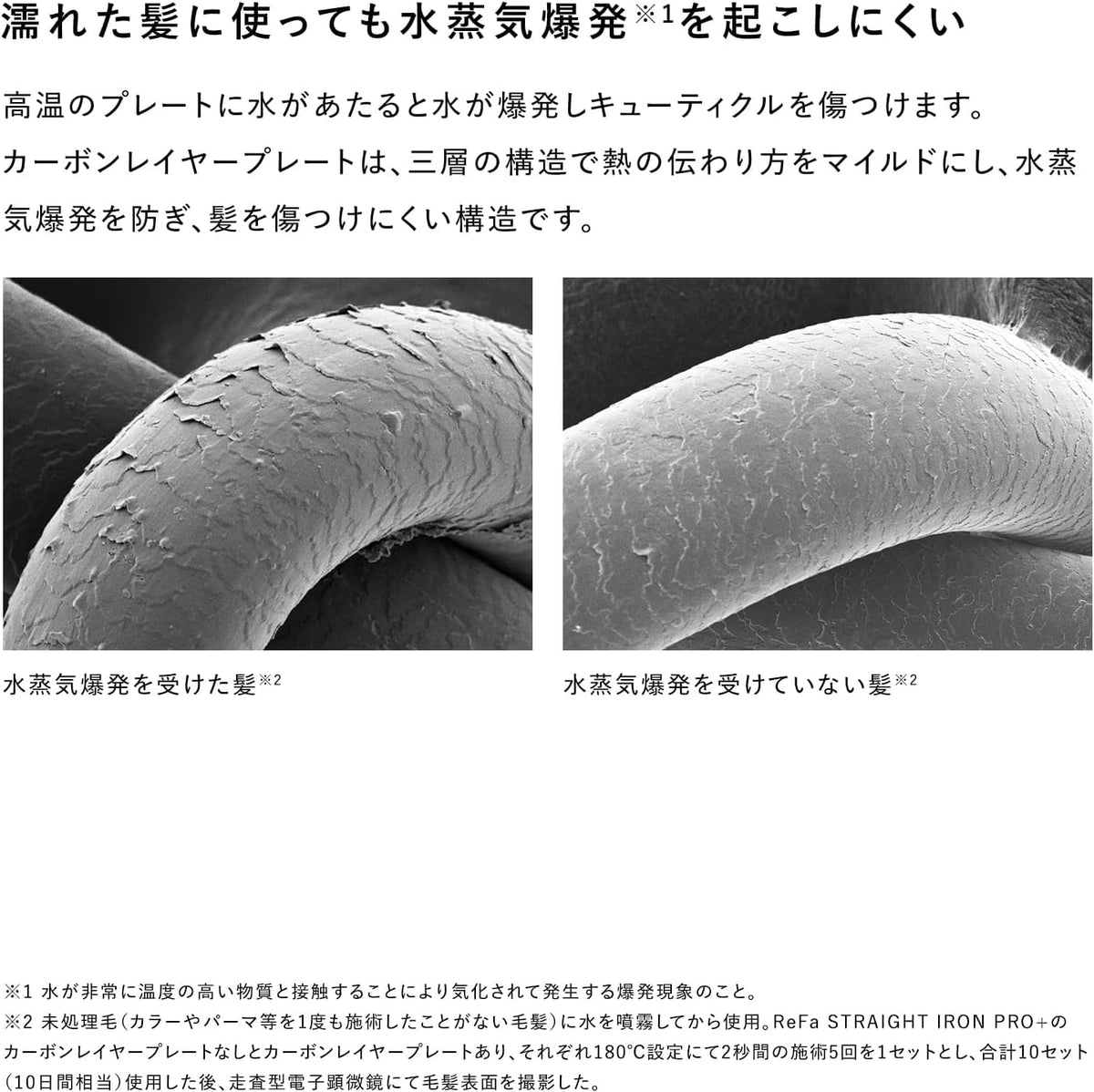ReFa ストレートアイロン プロ+のレンタル