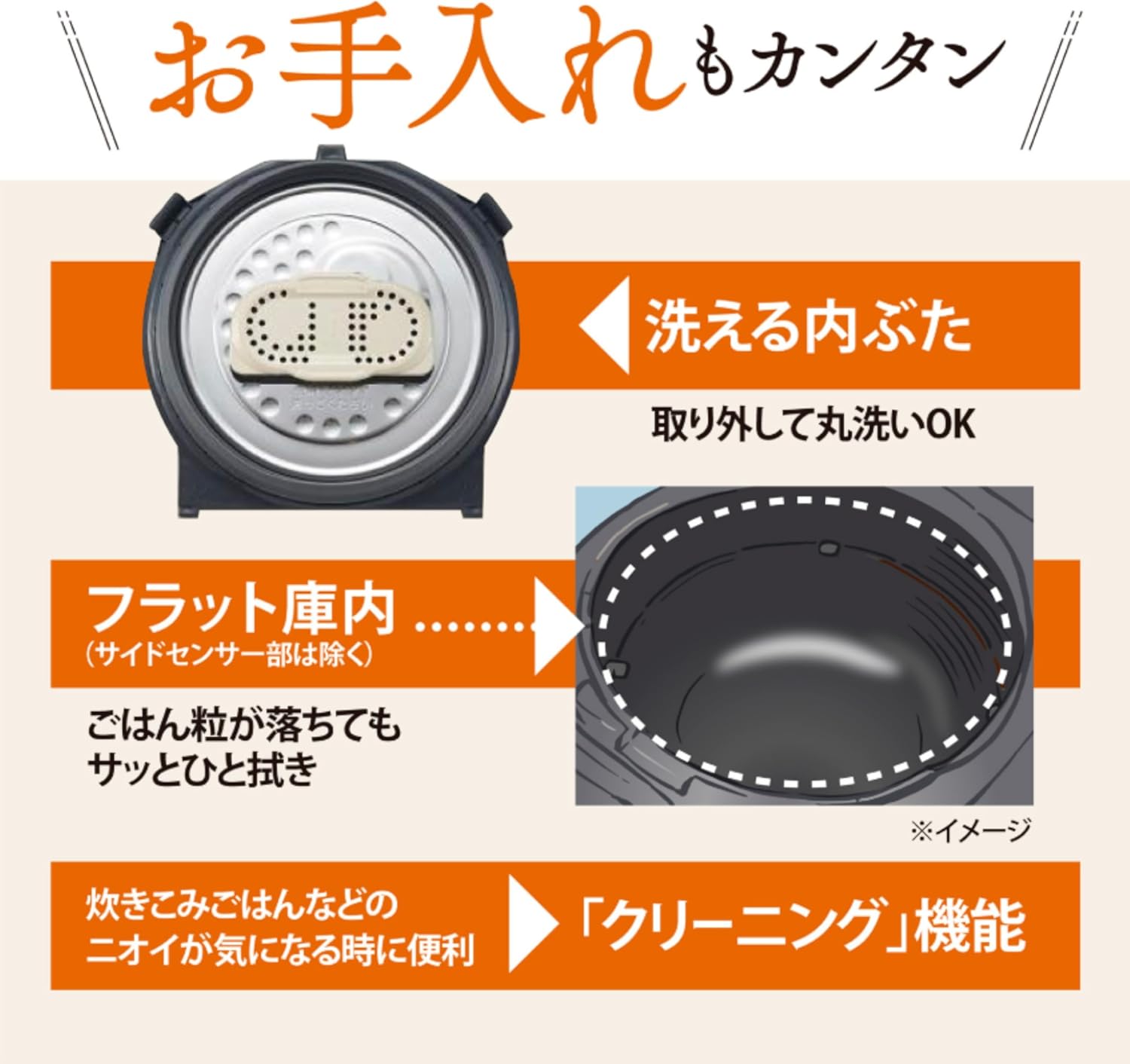 象印 3合炊飯器 極め炊き NP-RP05のレンタル