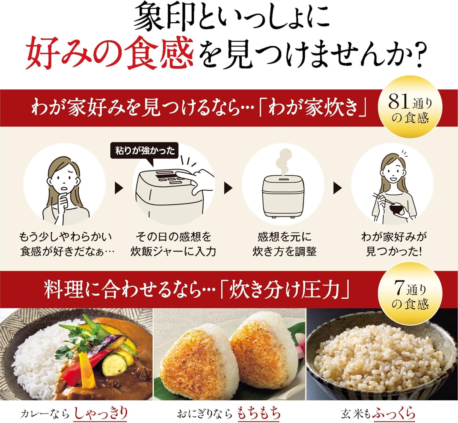 象印 1升炊飯器 炎舞炊き NW-PV18-BZのレンタル