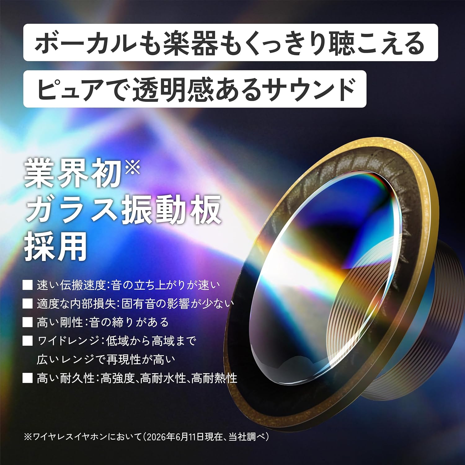JVCケンウッド GLASS Core Pro ワイヤレスイヤホンのレンタル
