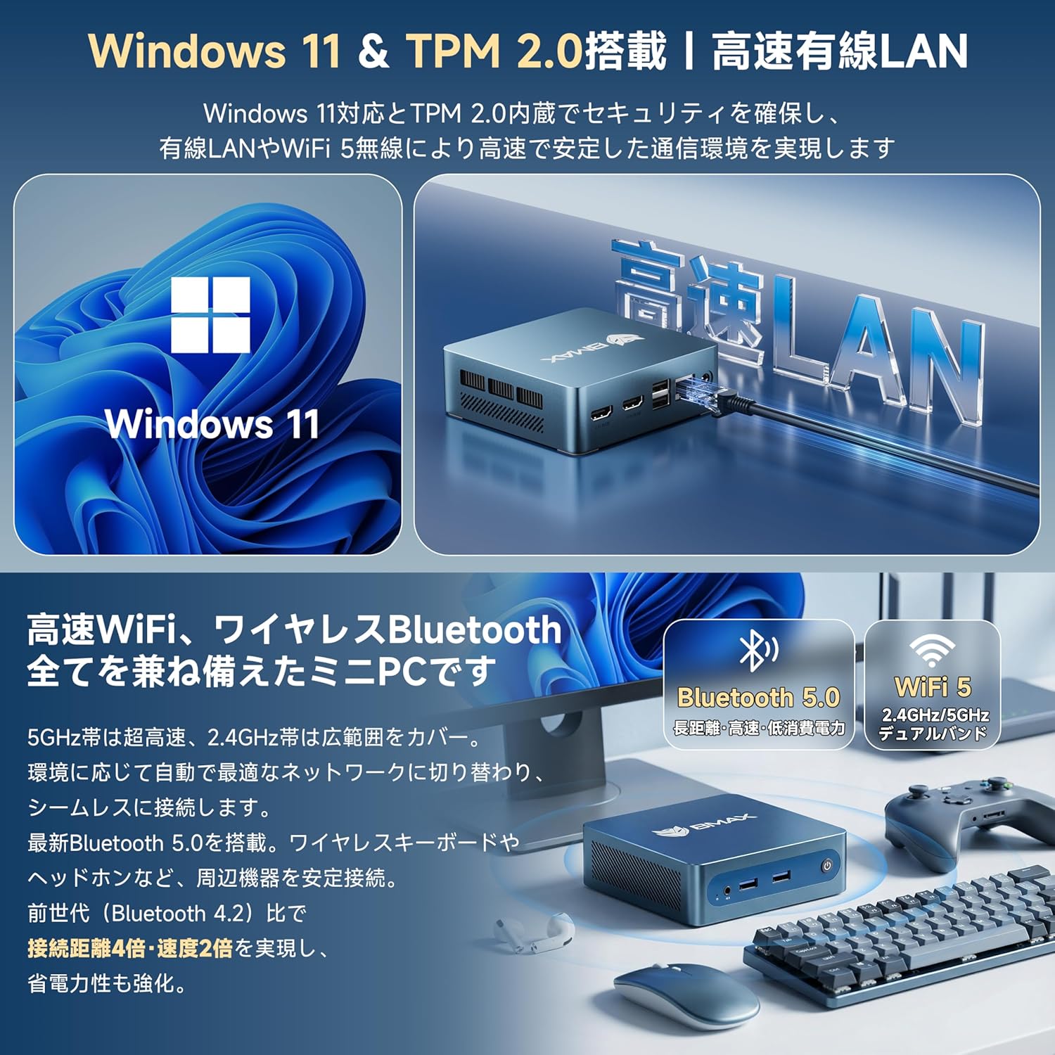 BMAX ミニPC B1 PLUSのレンタル