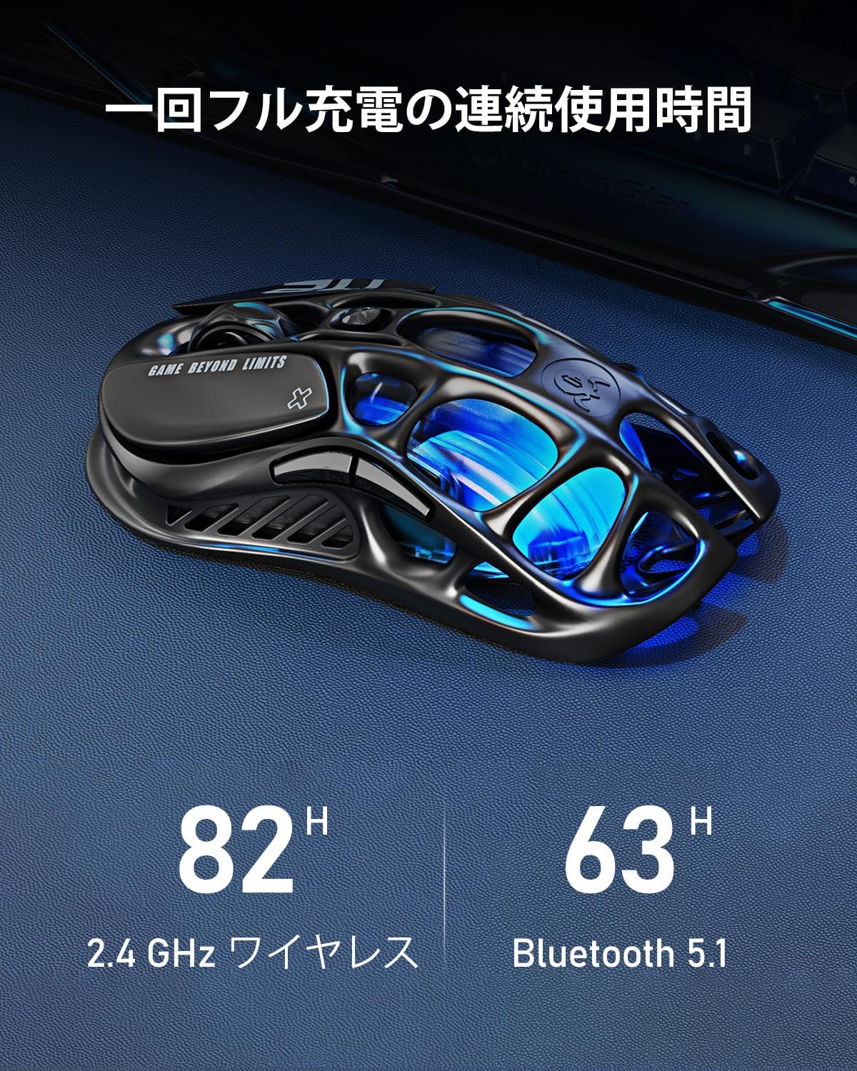 GravaStar ゲーミングマウス Mercury M2のレンタル