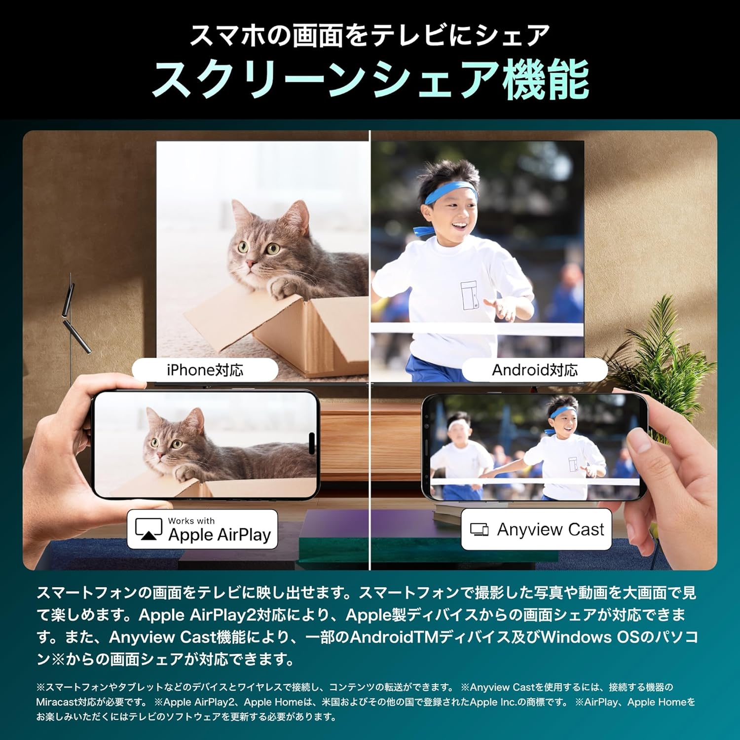 ハイセンス 43Vテレビ 43E7Nのレンタル