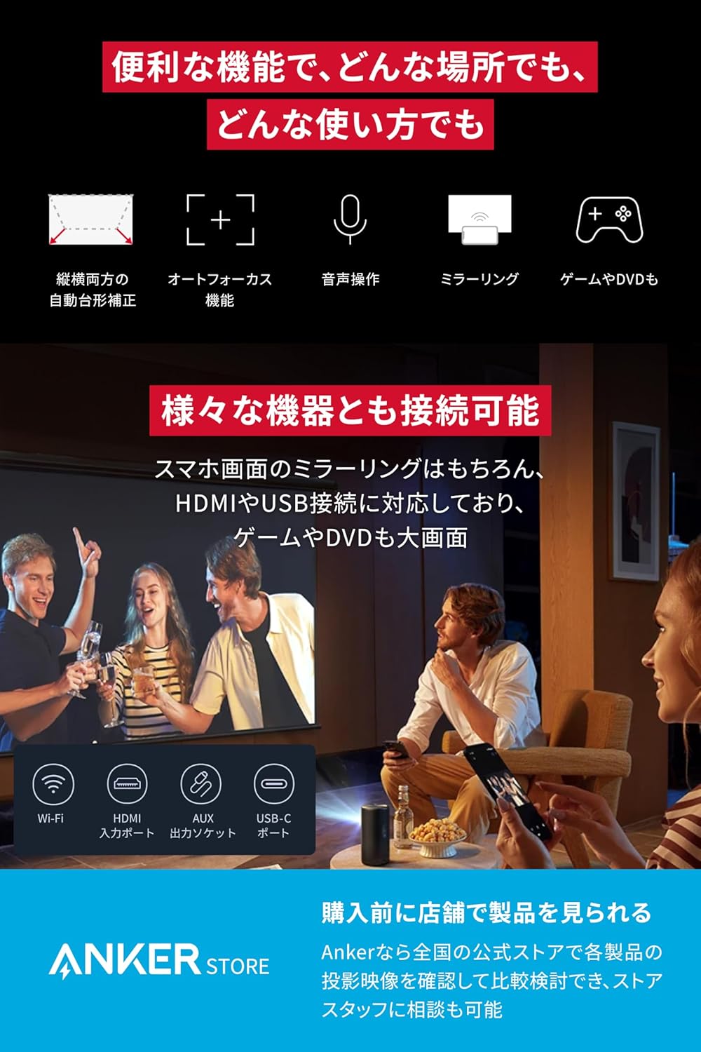 Anker Nebula Capsule 3 Laserのレンタル