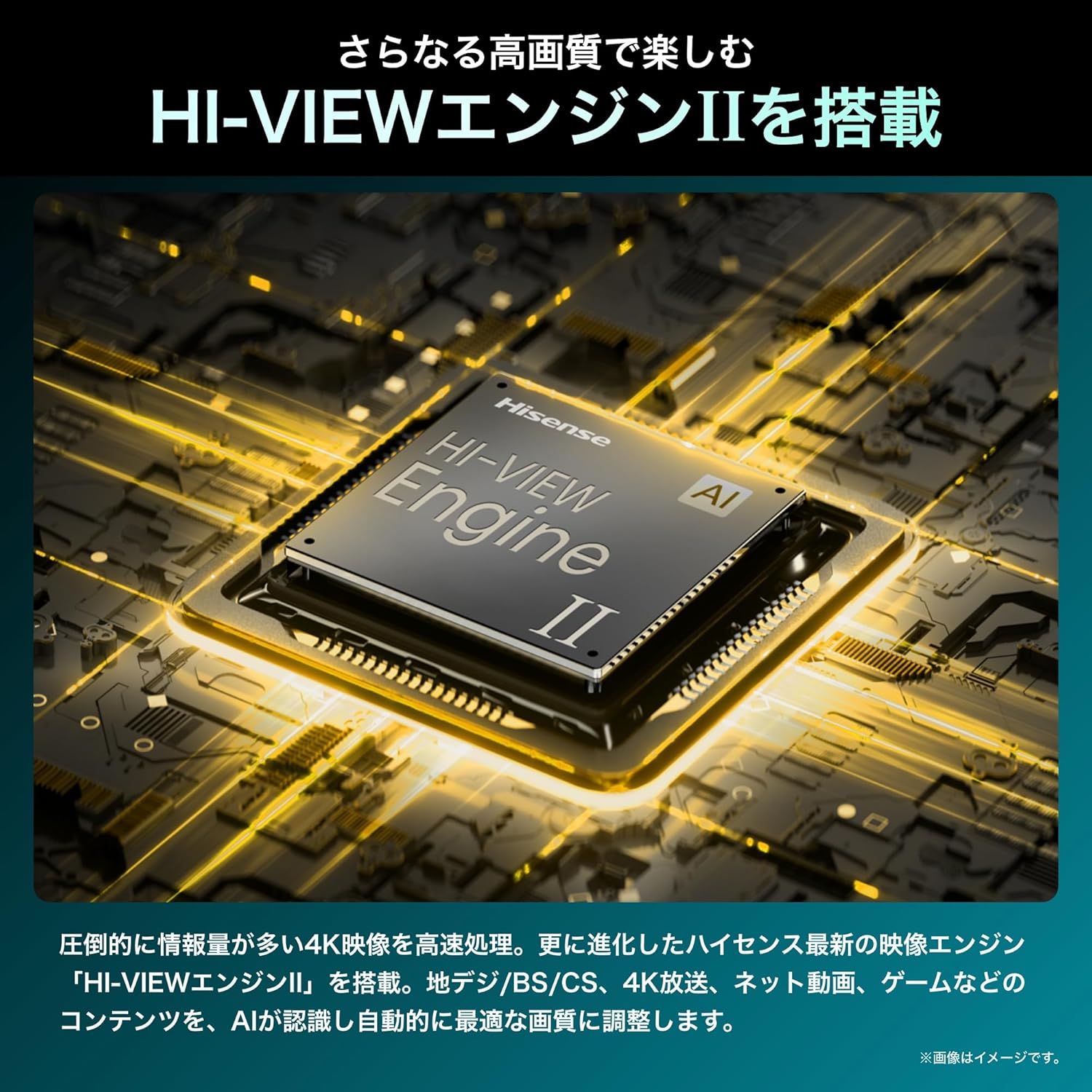 ハイセンス 43Vテレビ 43E7Nのレンタル