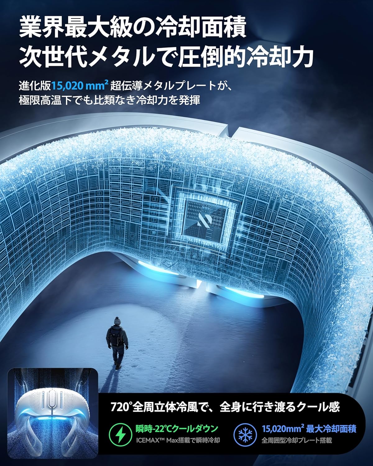 RANVOO ネッククーラー AICE LITE Maxのレンタル