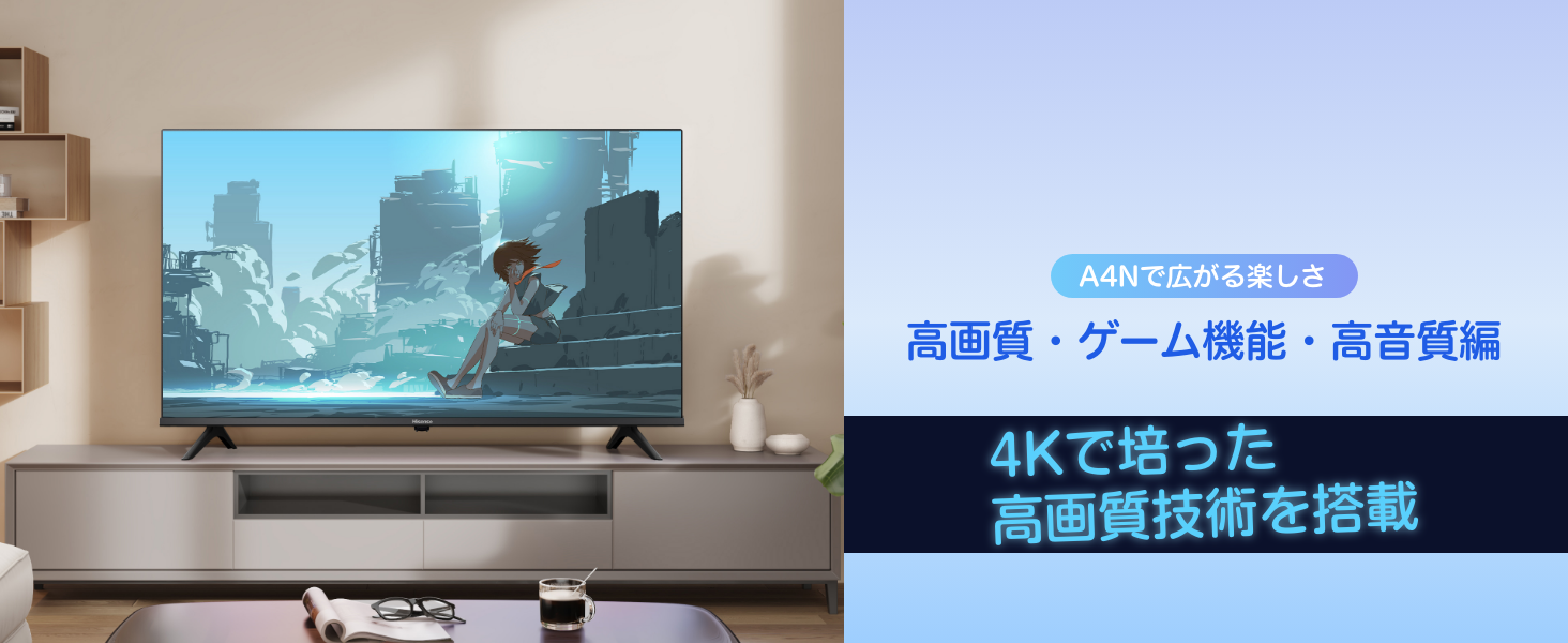 ハイセンス 24Vテレビ 24A4Nのレンタル
