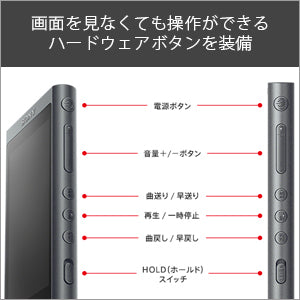 ソニー ウォークマン NW-A45 16GBのレンタル