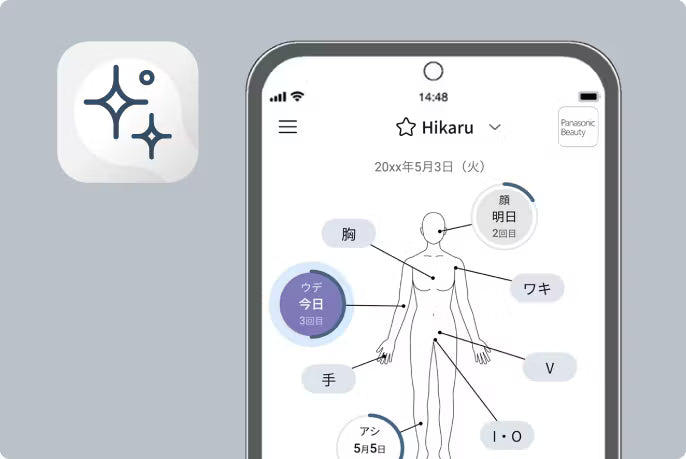 パナソニック 光美容器 光エステ スムースエピ ボディ&フェイス用のレンタル