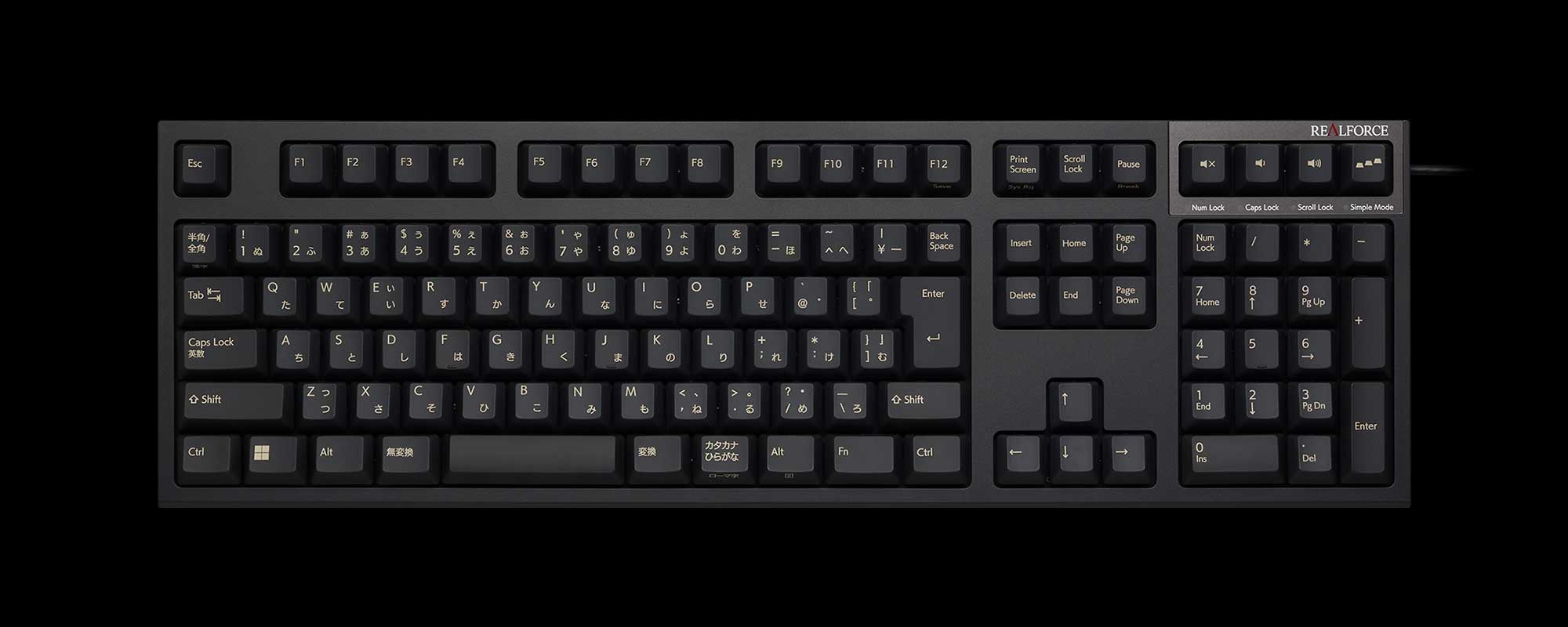 REALFORCE R3S キーボード R3SA13のレンタル